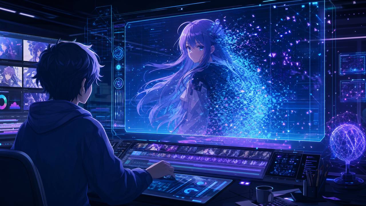 小蓝视频-AI动漫剪辑教程